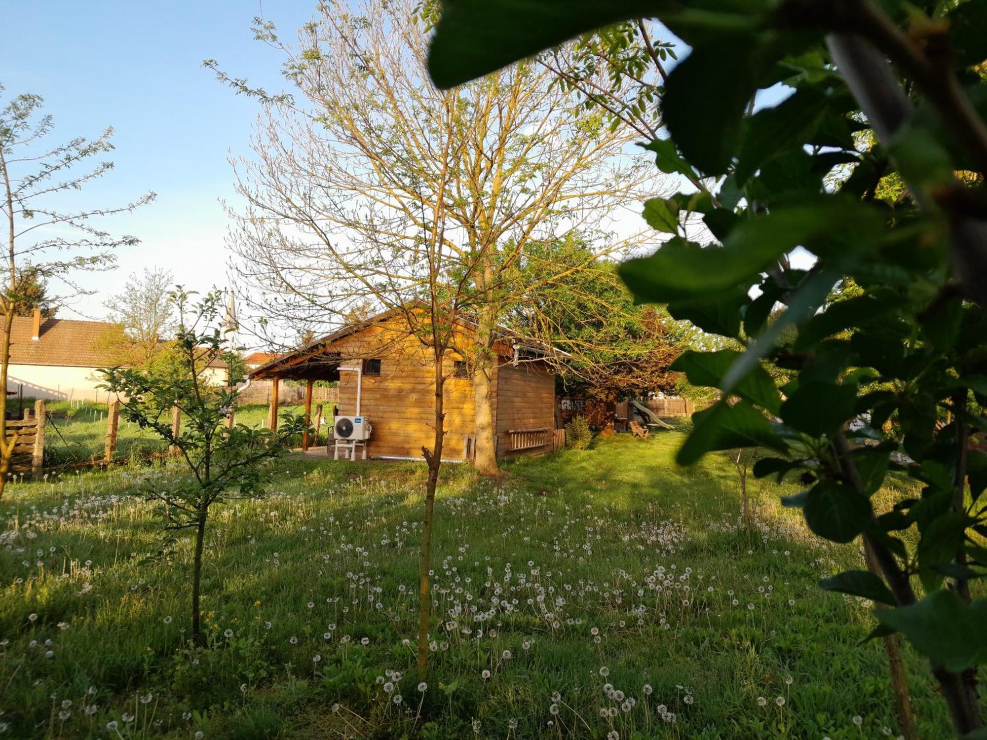 Csonakhaz Villa Tiszadob Buitenkant foto